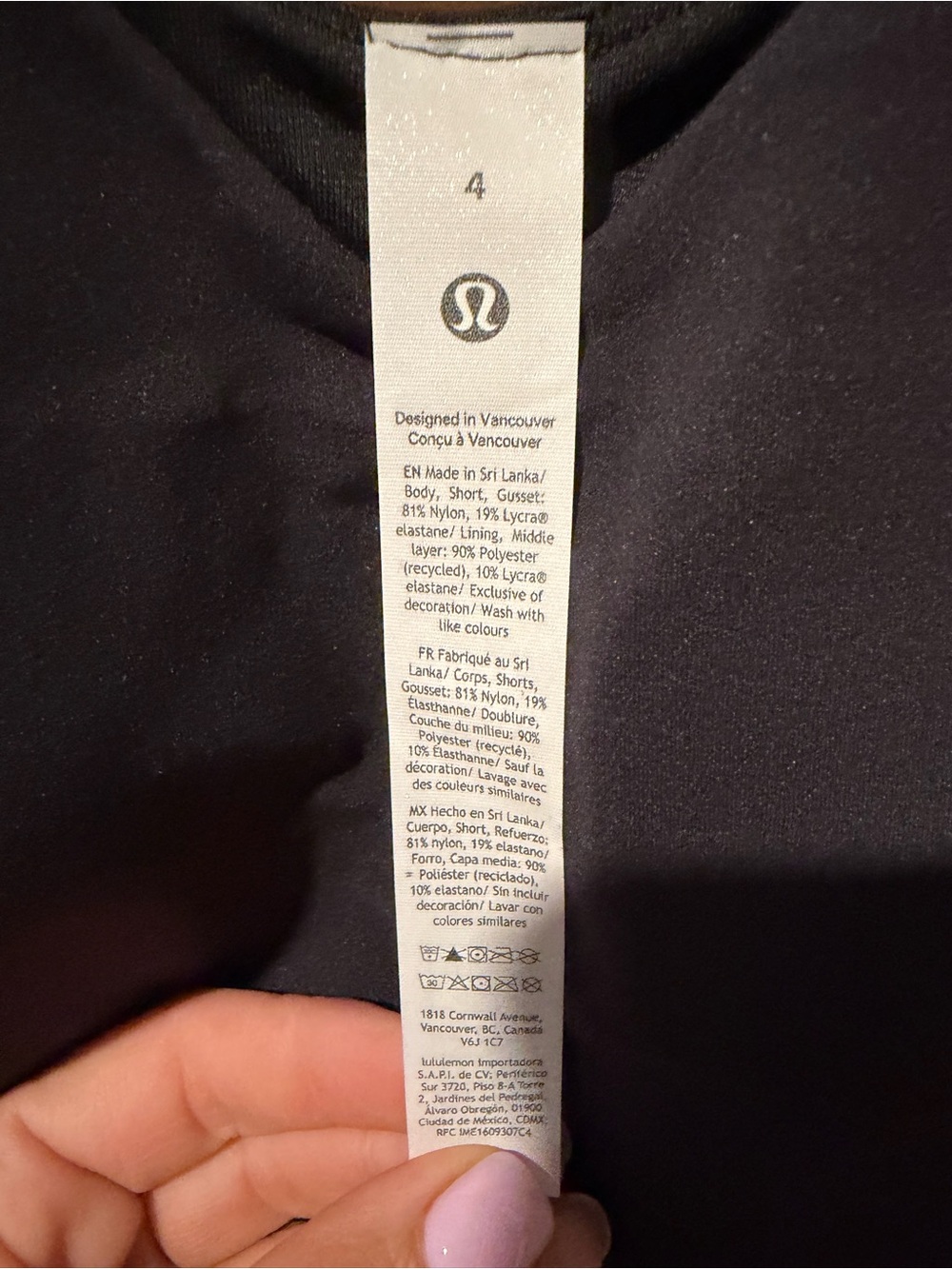 NWT lululemon align dress Black size 4 - Picture 6 of 7